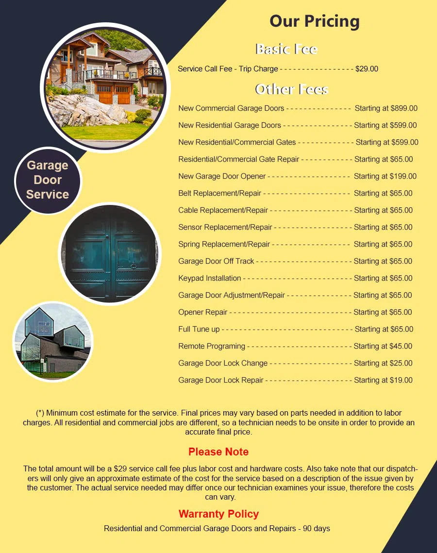 Elite Garage Door Service Southlake, TX 682-305-2299 - pricelist6